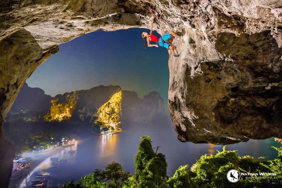 Railay Rock climbing